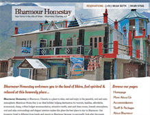Tablet Screenshot of bharmourhomestay.com